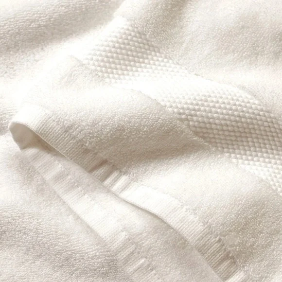 Boll & Branch Classic White Bath Towels Set of 2 - Picture 5 of 6